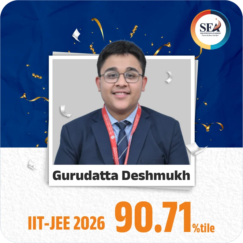 Gurudatta Deshmukh - IIT-JEE 2026 - 90.71 %tile