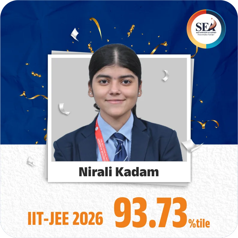 Nirali Kadam - IIT-JEE 2026 - 93.73 %tile