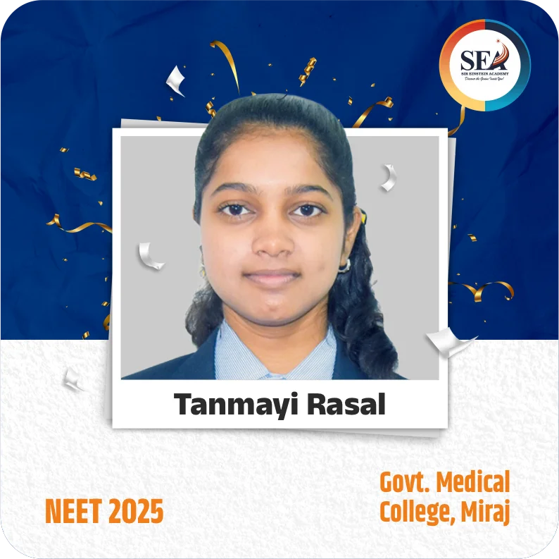 Tanmayi Rasal - NEET 2025 - Govt. Medical College, Miraj