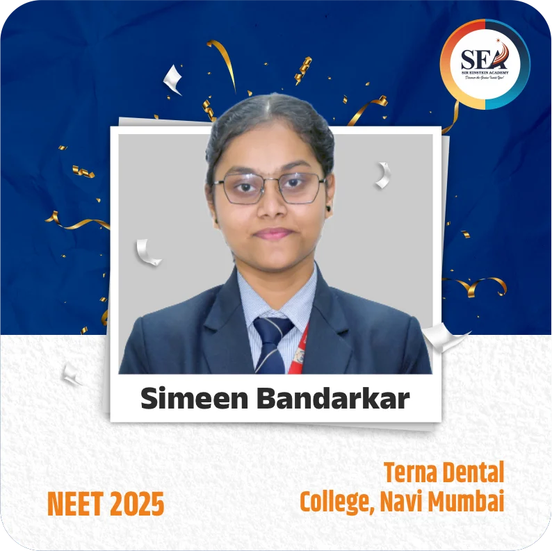 Simeen Bandarkar - NEET 2025 - Terna Dental College, Navi Mumbai