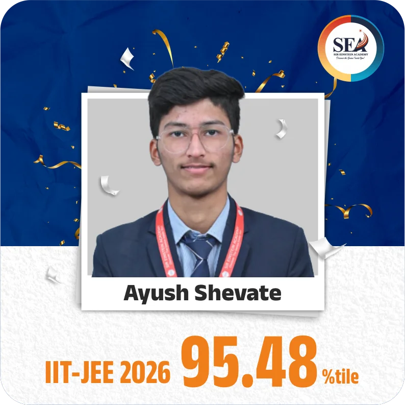 Shevate Ayush Devidas - IIT JEE - 97.59 %tile