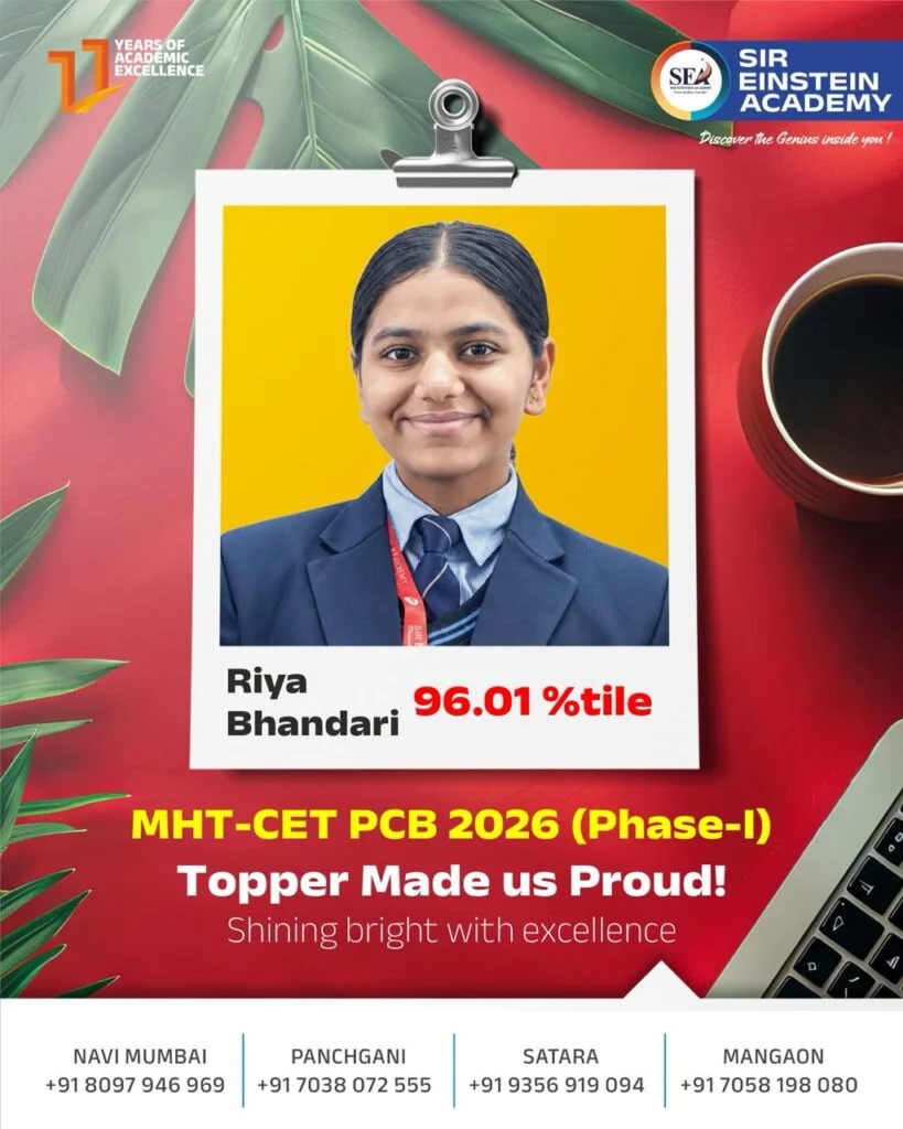 Bhandari Riya Jitendra - MHT-CET 2026 - 96.01